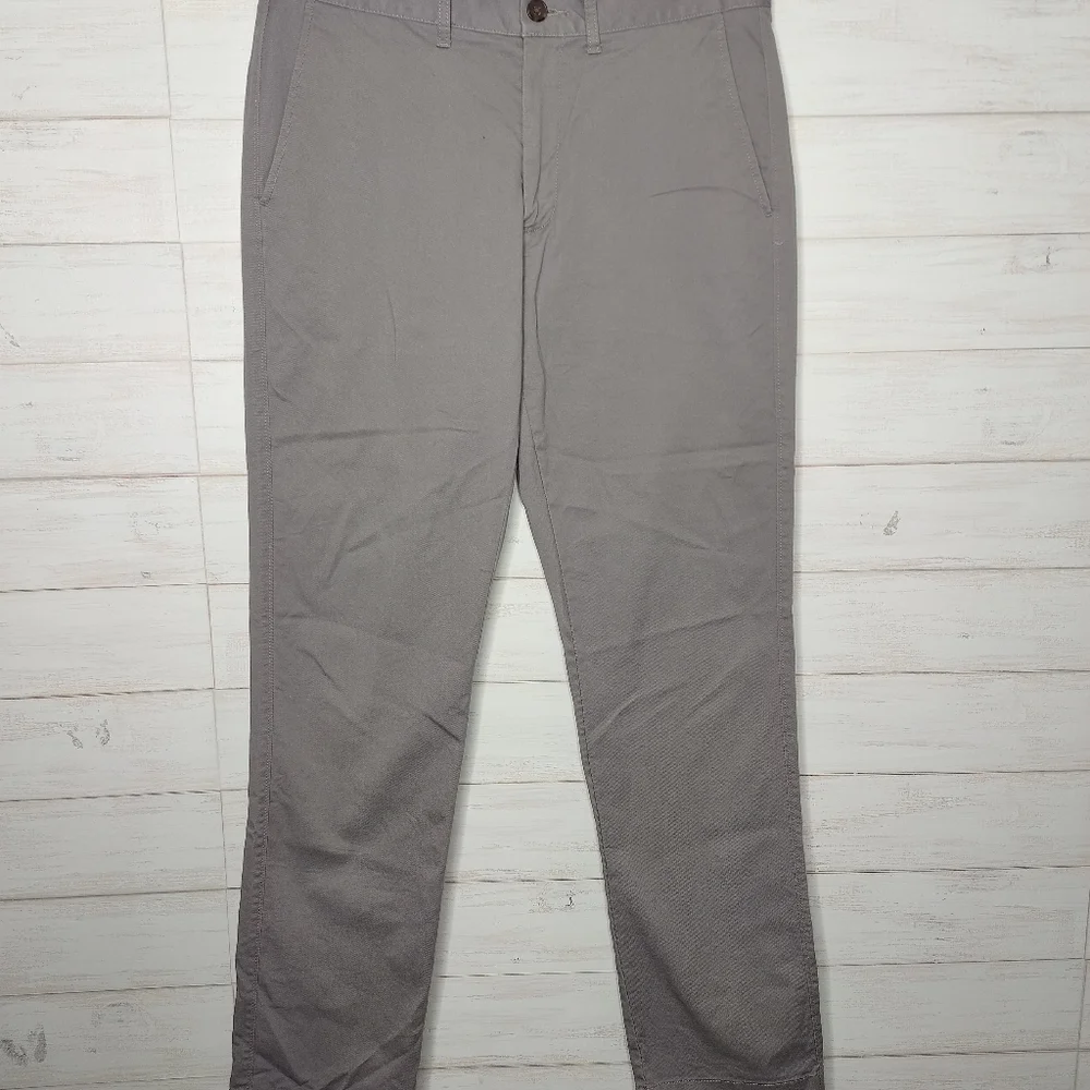 J. Crew Straight-fit flex khaki pant